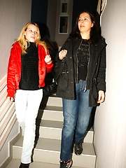 See naked women unwind in an all female mature sauna