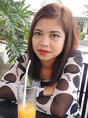 Shy Filipina reveals thick bush before getting poked hard