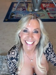 Wifey Bares Huge Tits Gets Huge Cum Facial